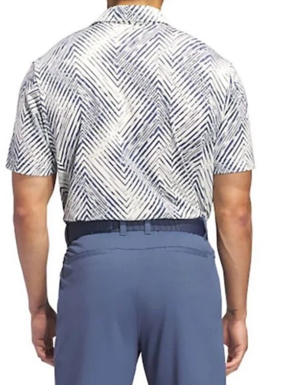 Adidas Men’s Crystal Jade Ult365 Allover Polo Golf shirt Size Medium - Picture 2 of 11